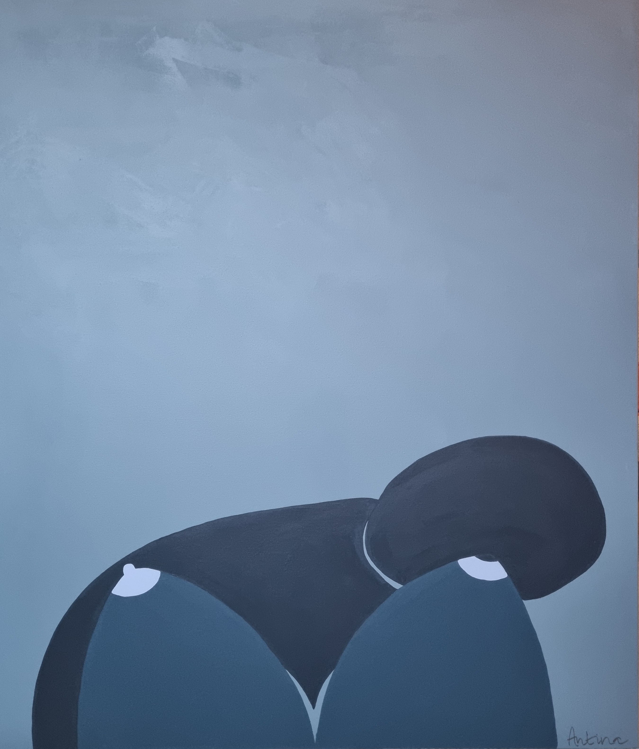 Rainbow journey. Acrylic on canvas (100x120cm) CHF 990