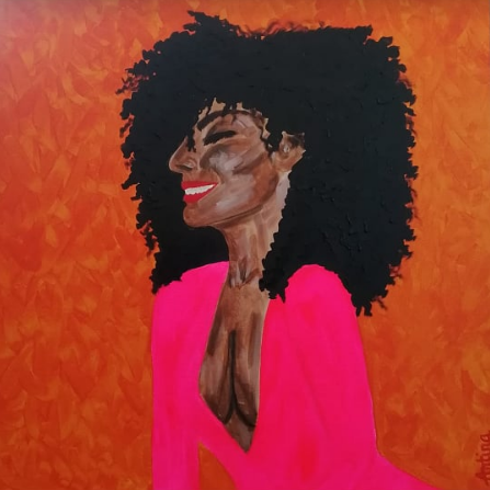 Happy. (80x80cm) EUR 1200