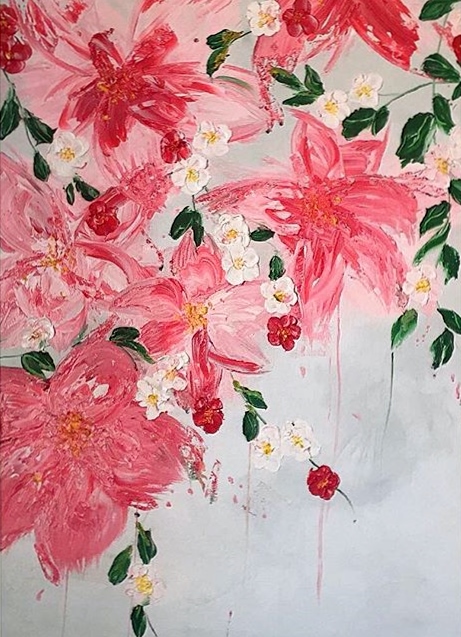 It´s a spring thing. Oil on canvas (60x80cm)